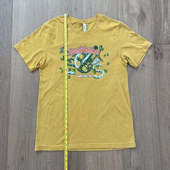 Eddyline Brewery T-Shirt Men Medium Crank Yanker India Pale Ale Beer MTB - Picture 9 of 15
